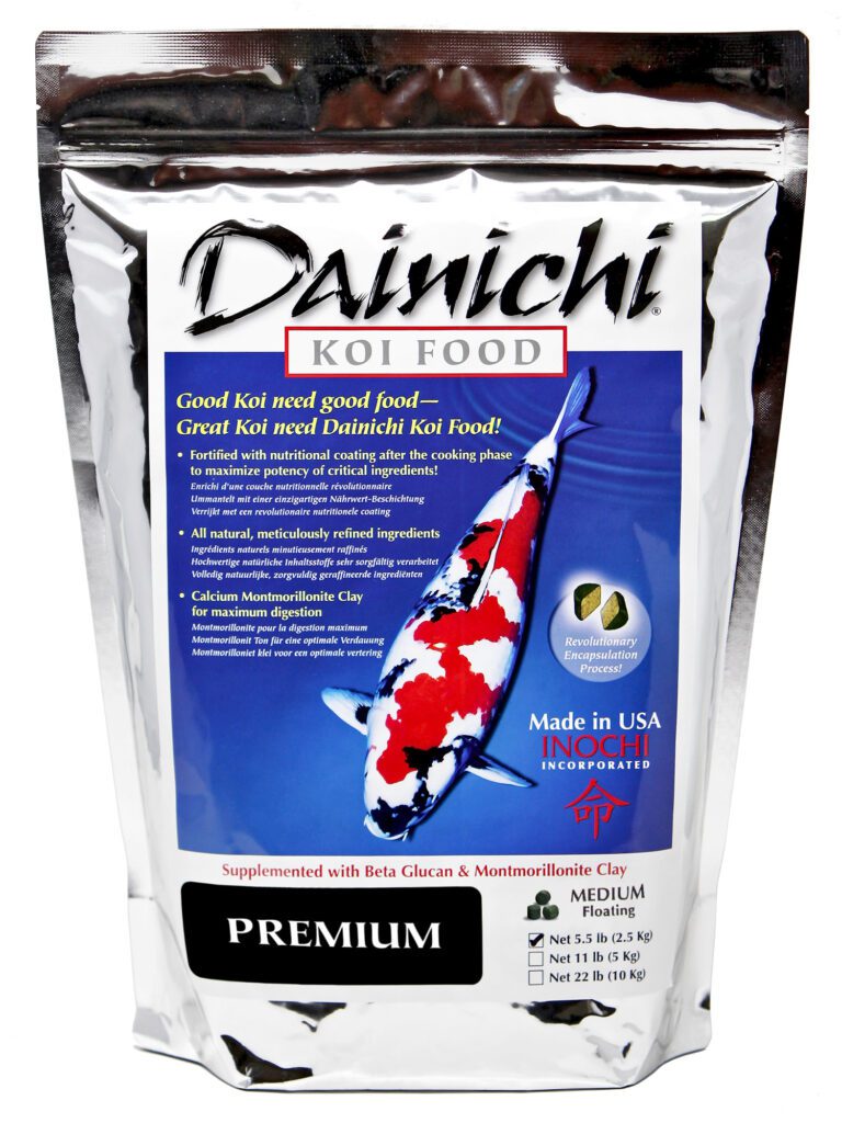 Koi Food - Dainichi Premium - Floating Pellet - Dainichi Fish Food