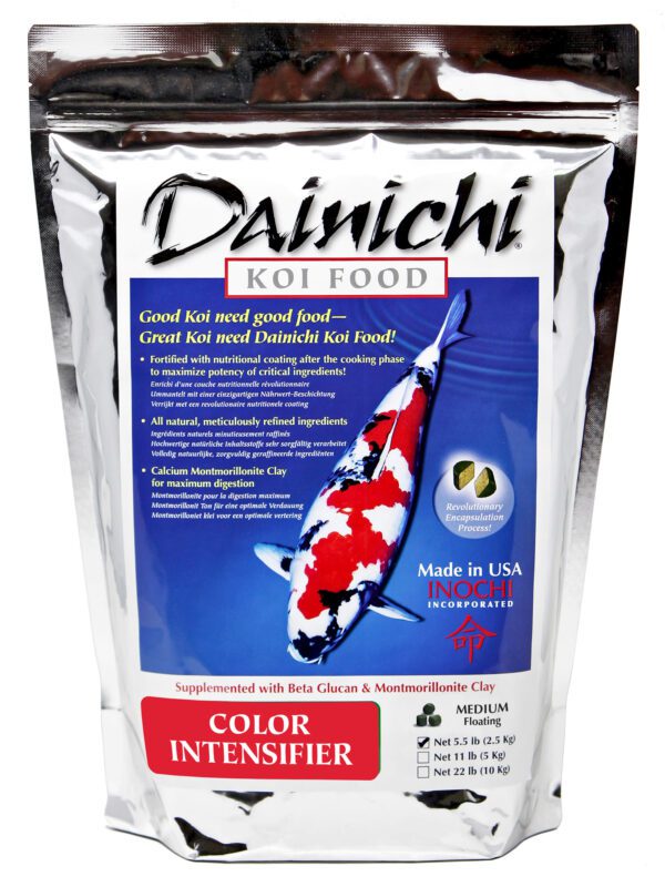 Koi Food - Fish Food - Dainichi Color Intensifier Koi Food 