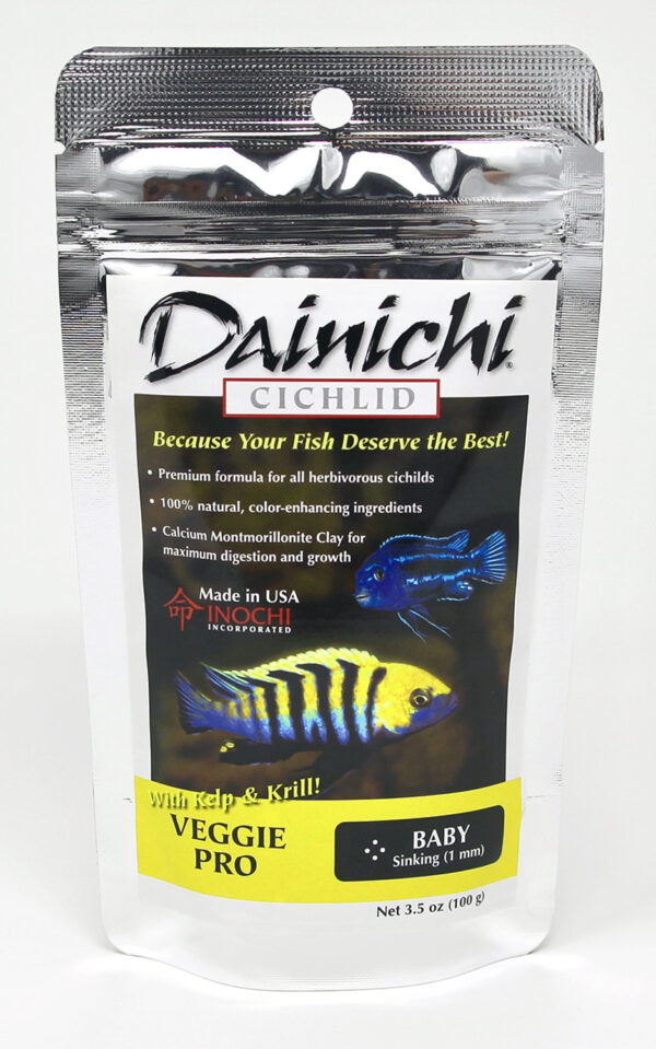 Cichlid Food - Dainichi Veggie Pro - Sinking Pellet